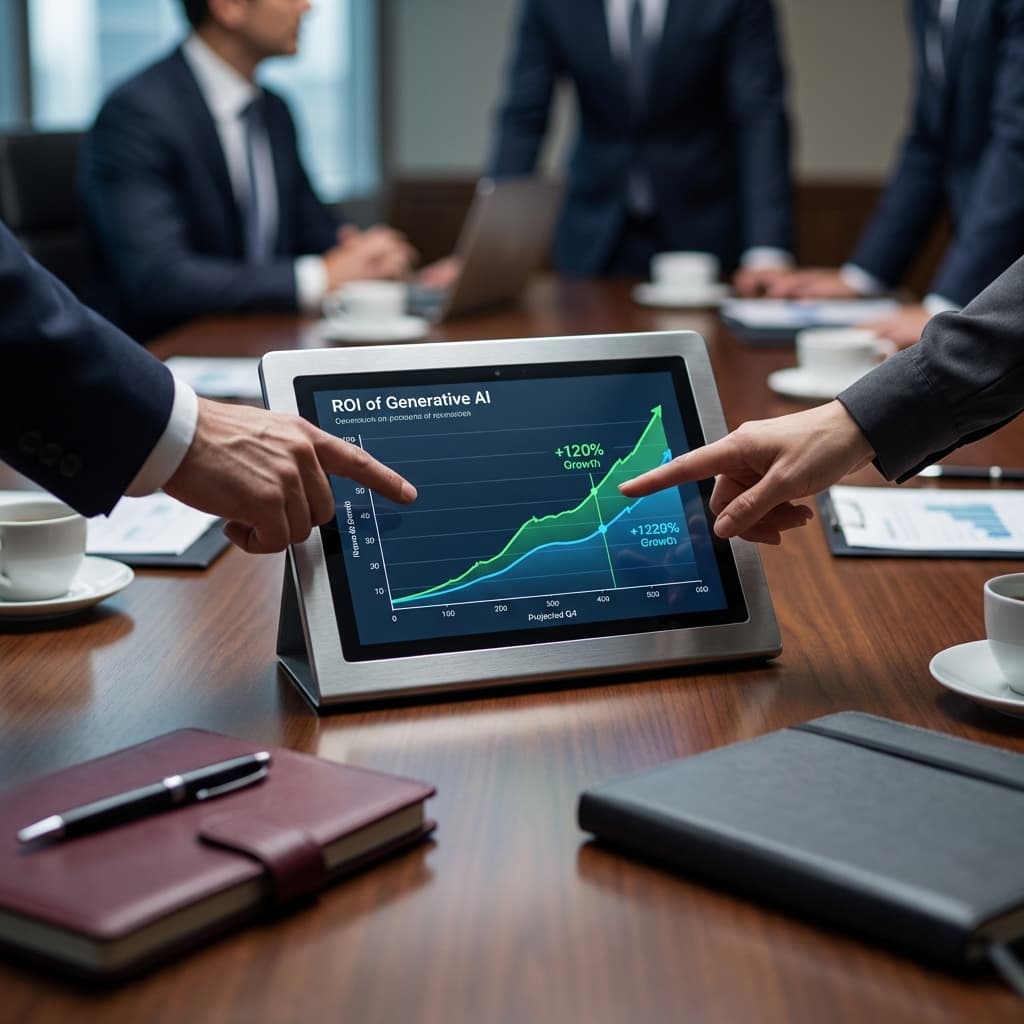 R.O.I de l'IA générative : Au-delà du hype